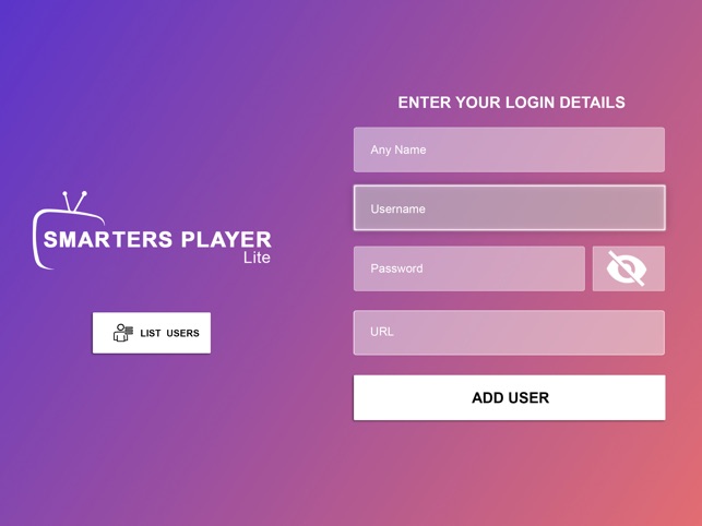 IPTV Smarter Player
